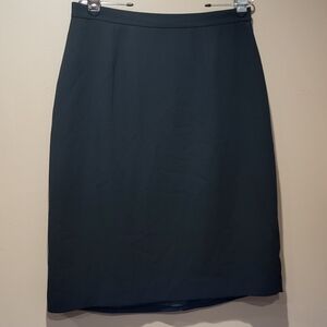 Black Suit Skirt Fully Lined Size 14W